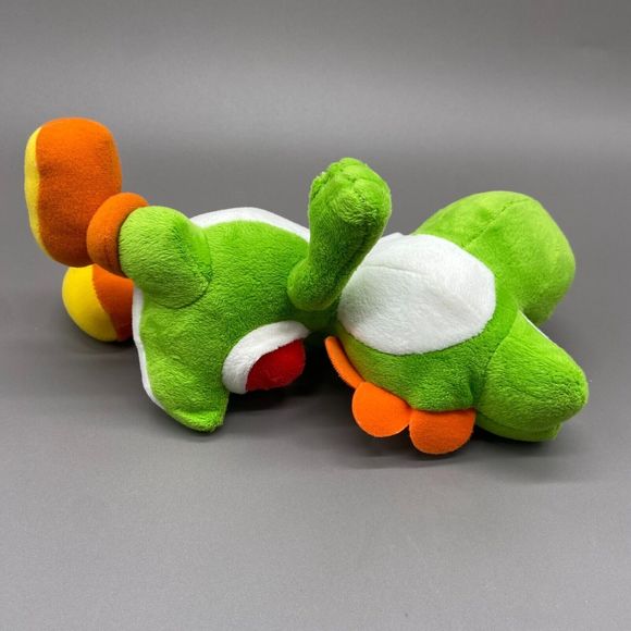 Yoshi Plush Stuffed Animal Toy Super Mario Brothers Nintendo 10 inch no tag - Picture 3 of 6